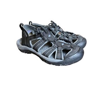 Nevados Women's Sandals Black Gray Bungee Size 9